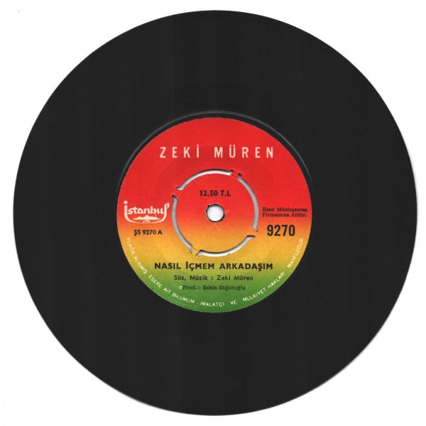 ZEKİ MÜREN - Nasıl İçmem Arkadaşım / Bir Leyla, Bir Şirin, Bir Aslı Gibi