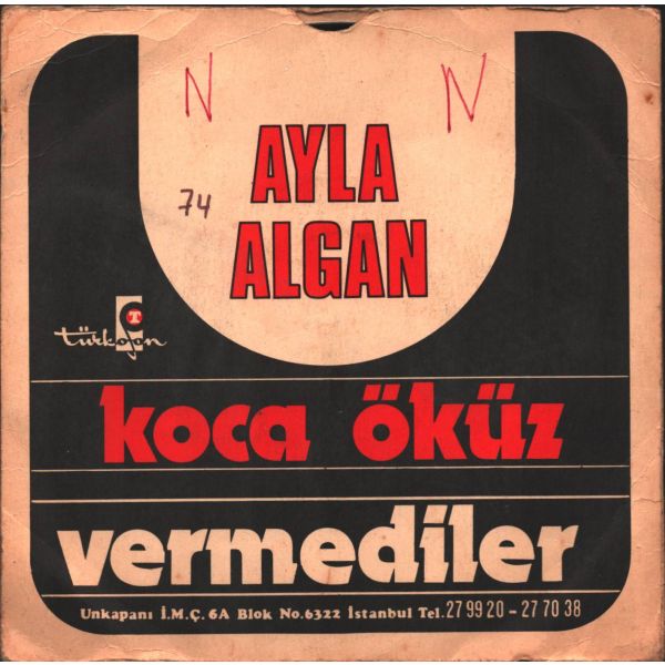 AYLA ALGAN - Koca Öküz / Vermediler