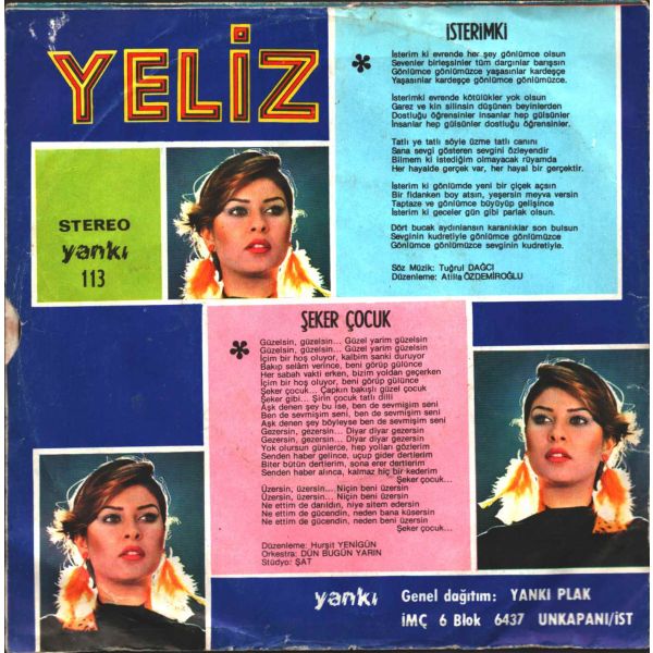 YELİZ - İsterim Ki / Şeker Çocuk
