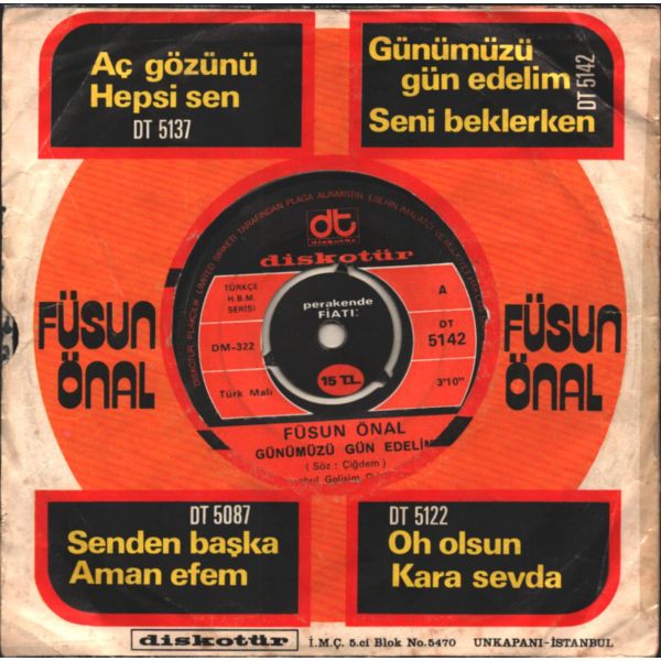 FÜSUN ÖNAL - Günümüzü Gün Edelim / Seni Beklerken