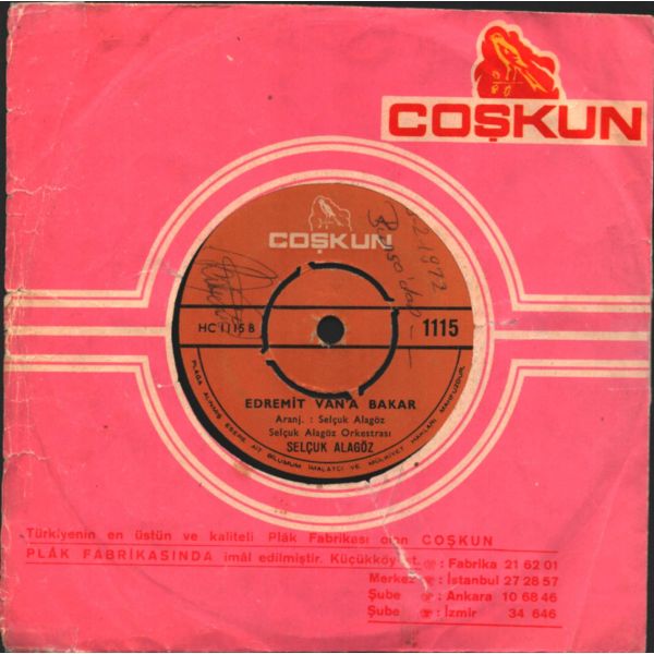 SELÇUK ALAGÖZ - Edremit Van´a Bakar / Bağ Bozumu (Seherde Bir Bağa Girdim ismiyle de bilinen Bir Çok değerli sanatçının yorumladığı parça Orijinalinde Erzincan´lı Aşık Daimi´ye aittir.)