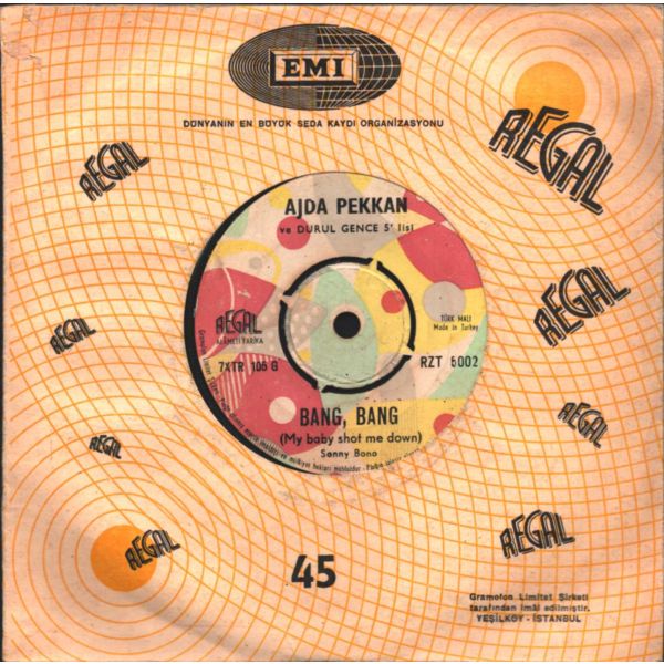 AJDA PEKKAN ve Durul Gence 5´lisi (Söz: Fecri Ebcioğlu) - İki Yabancı (Frank Sinatra - Strangers In The Night) / Bang Bang (My Baby Shoot Me Down: Kill Bill fiminden de tanıdığımız muhteşem eser)