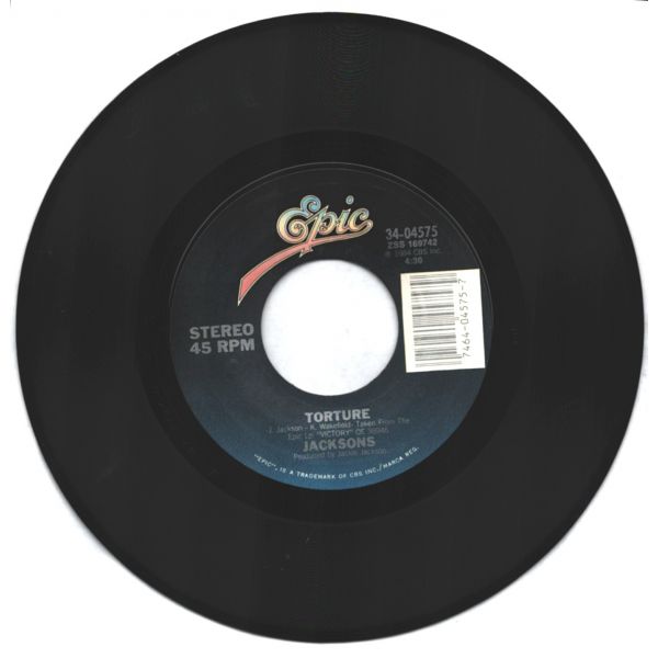 JACKSONS  - Torture / Turture (Instrumental) (Victory Albümünden)