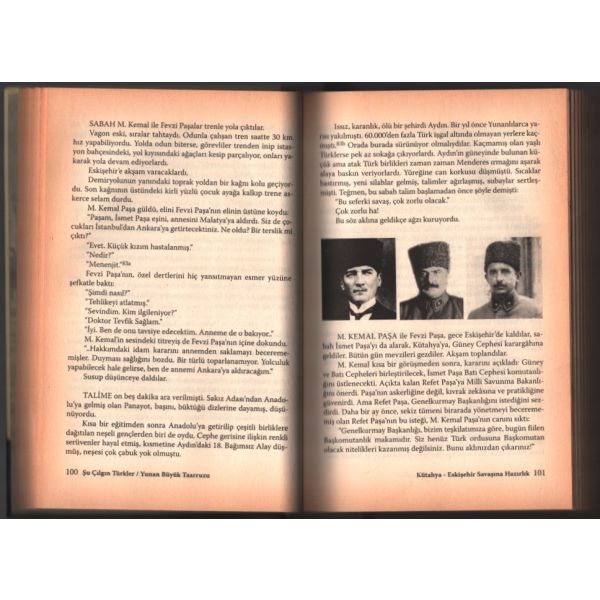 Turgut Özakman´dan Kültür ve Turizm Bakanı Mükerrem Taşçıoğlu´ya ithaflı ve imzalı ŞU ÇILGIN TÜRKLER, Bilgi Yayınevi, Aralık 2005 [Özel Basım], 747 sayfa, 16x24 cm