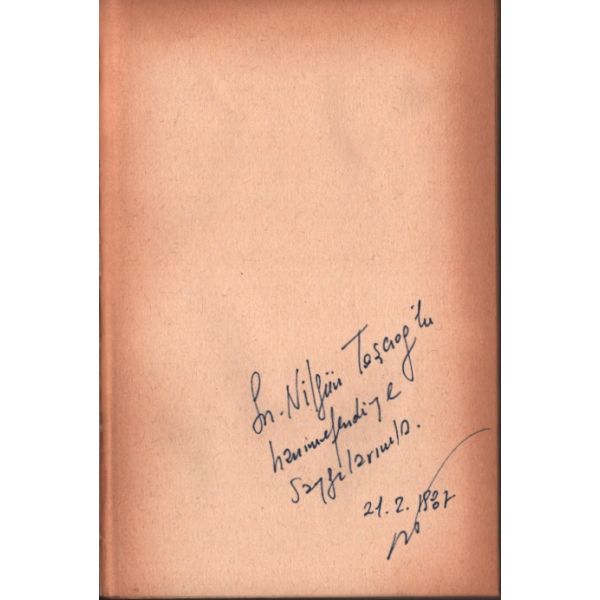 Murat Aykaç Erginöz´den Mükerrem Taşçıoğlu´nun eşi Nilgün Taşçıoğlu´ya ithaflı ve imzalı İKTİDARDAKİLER, İnkılâp Yayınevi, İstanbul - 1987, 220 sayfa, 13x20 cm