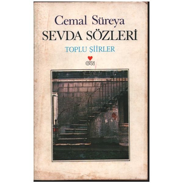 SEVDA SÖZLERİ (Toplu Şiirler), Cemal Süreya, İlk baskı Can Yayınları, 1984, 238 sayfa, 12x20 cm