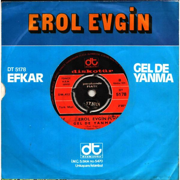 EROL EVGİN - Efkar /Gel De Yanma