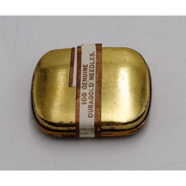 COLUMBIA 100´lük pikap iğnesi kutusu (Açılmamış haliyle), 4,5x3,5 cm