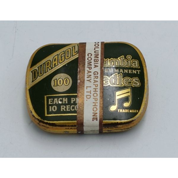 COLUMBIA 100´lük pikap iğnesi kutusu (Açılmamış haliyle), 4,5x3,5 cm