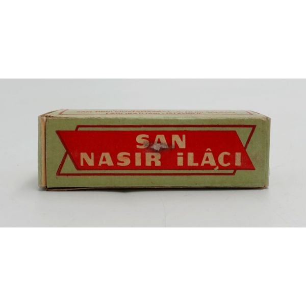 Orijinal kutusunda SAN NASIR İLÂCI, 9x3x3 cm