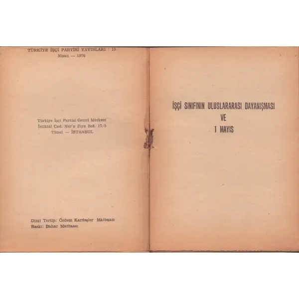 SOFRA 1: ALATURKA YEMEKLER, İlyas Ertürk, Karaca Ofset Basımevi, 155 sayfa, 19x27 cm