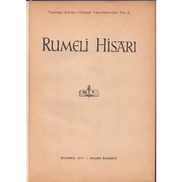 ESKİ TÜRK ÇİNİLERİ I, Nurettin Yatman, 1942, 100 sayfa, 14x20 cm